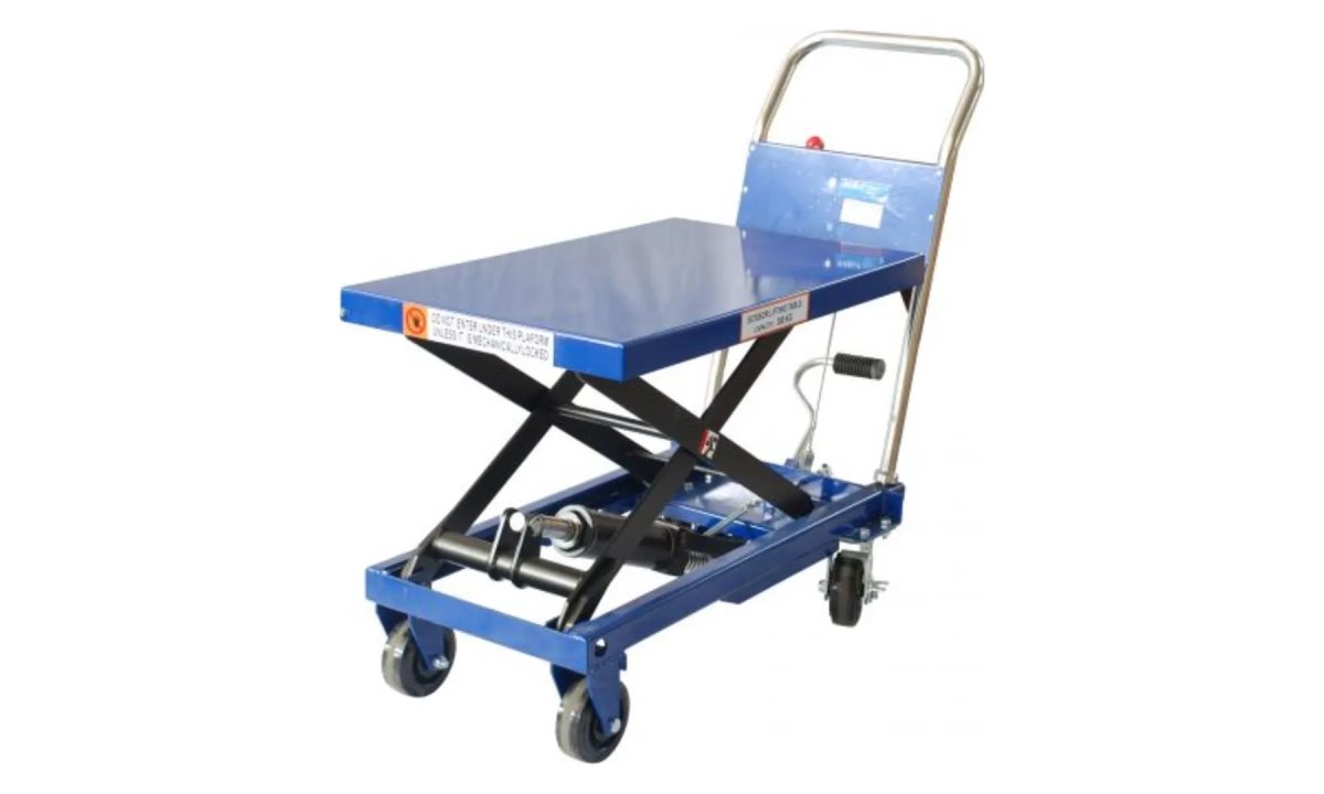  Тележка гидравлическая платформенная ТJ-15 AE&T 150кг (0)