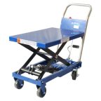  Тележка гидравлическая платформенная ТJ-15 AE&T 150кг мни (0)