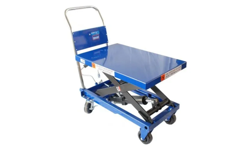 Тележка гидравлическая платформенная TJ-50 AE&T 500кг фото