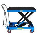  Тележка гидравлическая платформенная TLF-100 AE&T 1000кг мни (1)