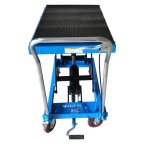  Тележка гидравлическая платформенная TLF-100 AE&T 1000кг мни (4)