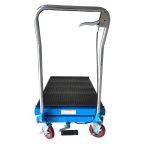  Тележка гидравлическая платформенная TLF-30 AE&T 300кг мни (4)