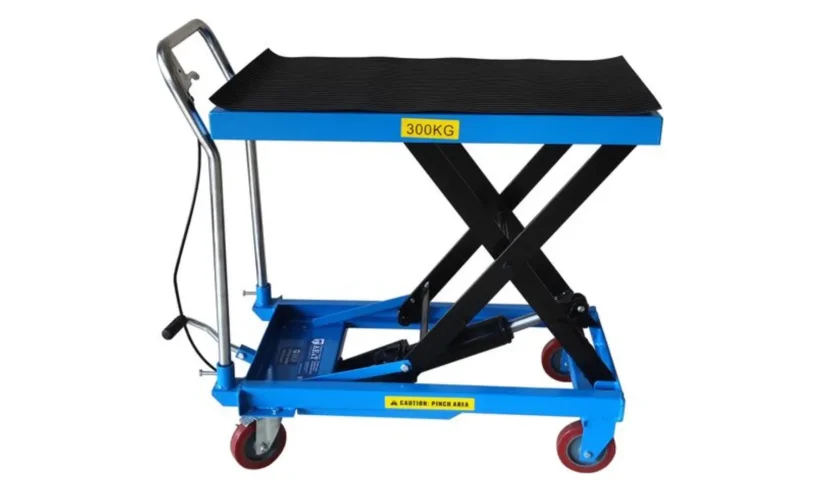 Тележка гидравлическая платформенная TLF-30 AE&T 300кг фото