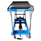  Тележка гидравлическая платформенная TLF-75 AE&T 750кг мни (5)