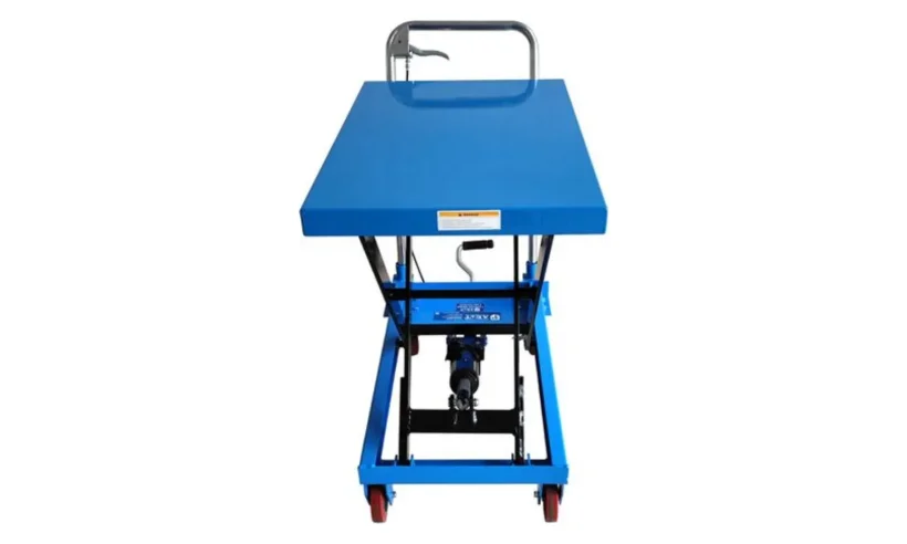 Тележка гидравлическая платформенная TLF-75 AE&T 750кг фото