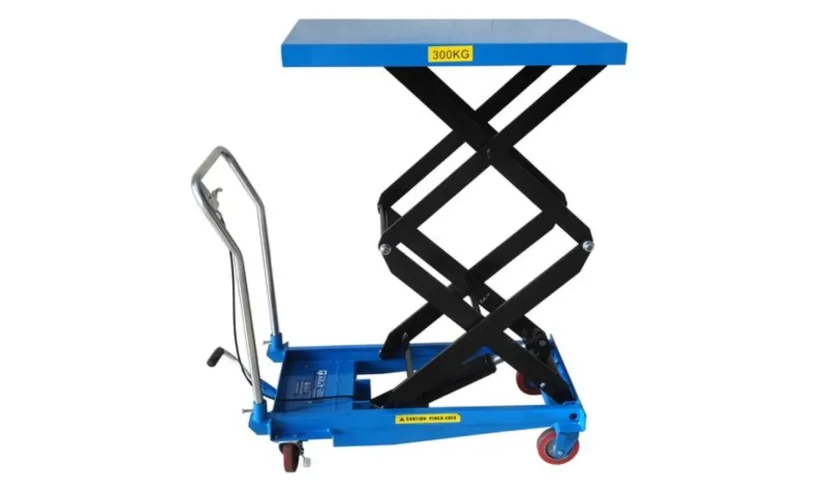 Тележка гидравлическая платформенная TLF-S30 AE&T 300кг фото