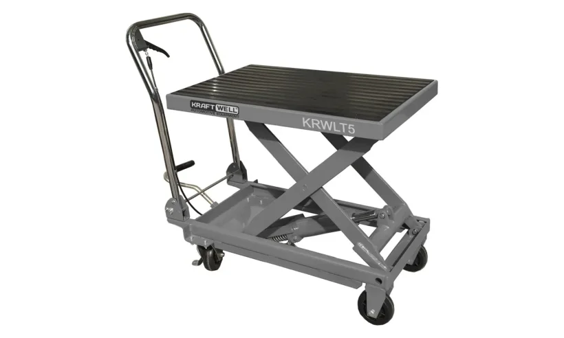 KraftWell KRWLT5 Платформа подъемная передвижная с гидравлическим приводом, г/п 500 кг. фото