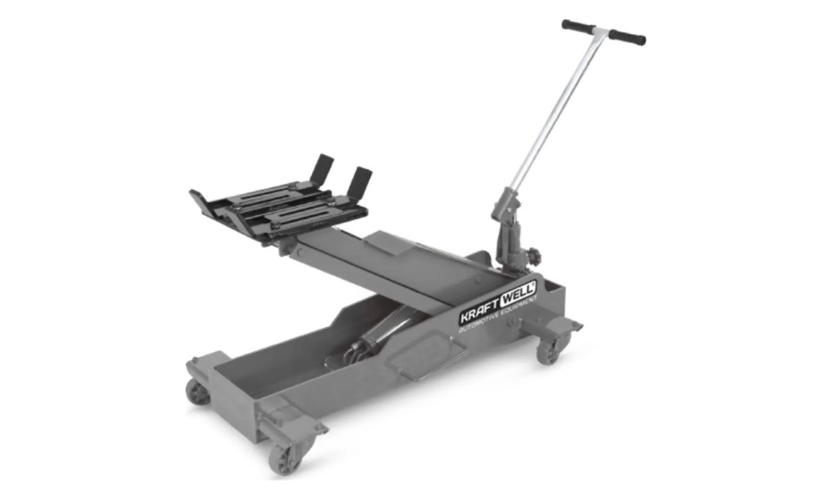  KraftWell KRWLTJ2T Тележка гидравлическая подкатная для агрегатов трансмиссии г/п 2000 кг. (1)