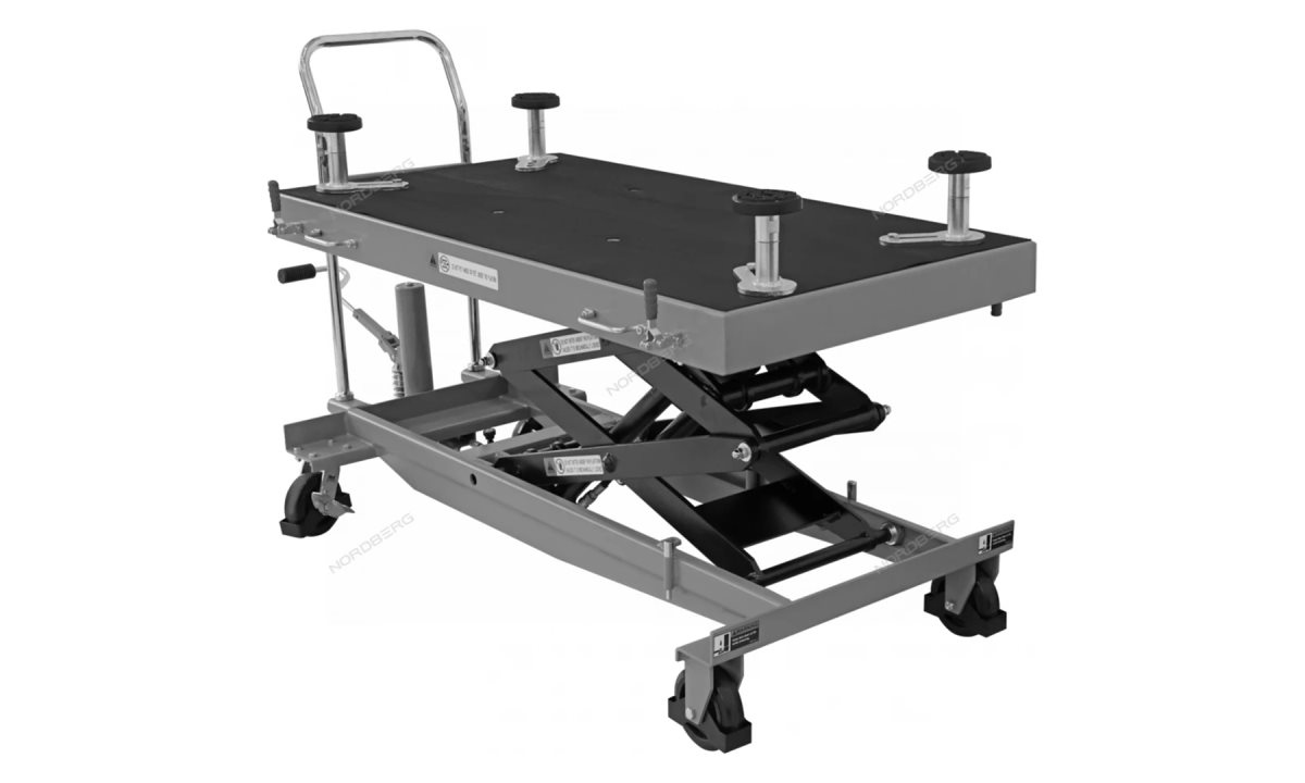  Стол подъемный гидравлический 1000 кг для АКБ электромобиля, двойные ножницы N3T1000GH (0)