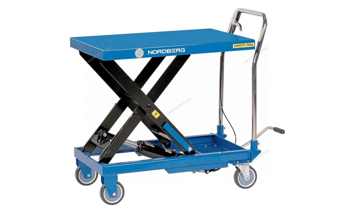  Стол подъемный гидравлический 500 кг NORDBERG N3T501 (0)