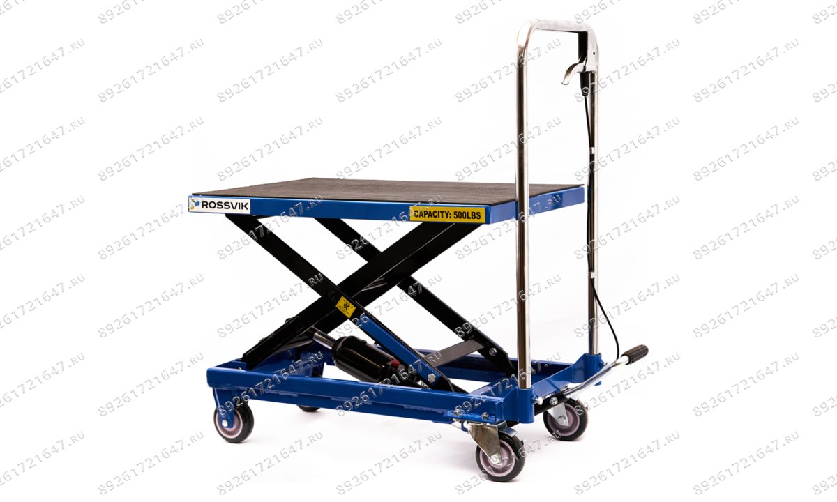  Тележка с подъемным столом HJ4002F, г/п 150кг (1)