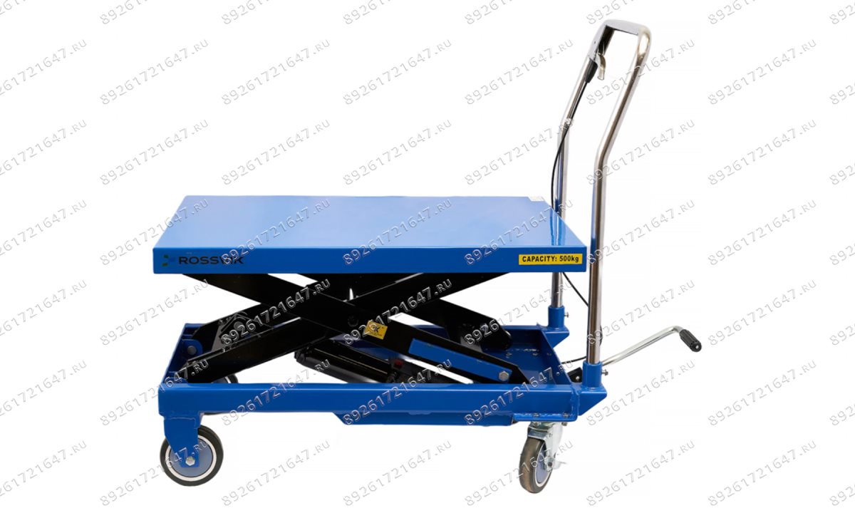  Тележка с подъемным столом HJ4004, г/п 500кг (0)