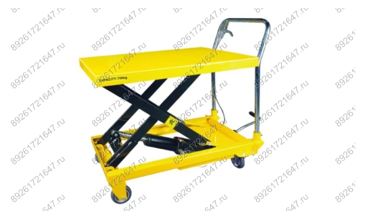  Тележка с подъемным столом HJ4005, г/п 750кг (0)