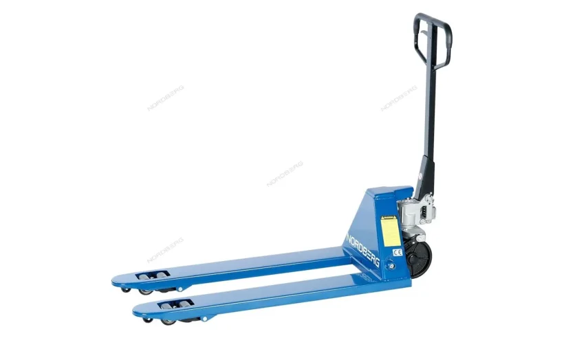 ТЕЛЕЖКА (Рохля) складская гидравлическая 2,5 т, усиленная, с полиуретановыми колесами NORDBERG N3901-25 фото