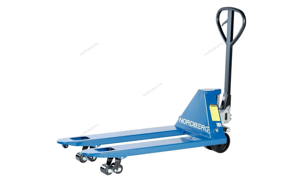  ТЕЛЕЖКА, (Рохля) складская гидравлическая 2,5 т, с полиуретановыми колесами NORDBERG N3902-25 (1)