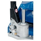  ТЕЛЕЖКА (Рохля) складская гидравлическая 2,5 т, с резиновыми колесами NORDBERG N3902-25R мни (5)