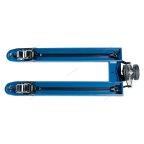  ТЕЛЕЖКА (Рохля) складская гидравлическая 2,5 т, с резиновыми колесами NORDBERG N3902-25R мни (6)