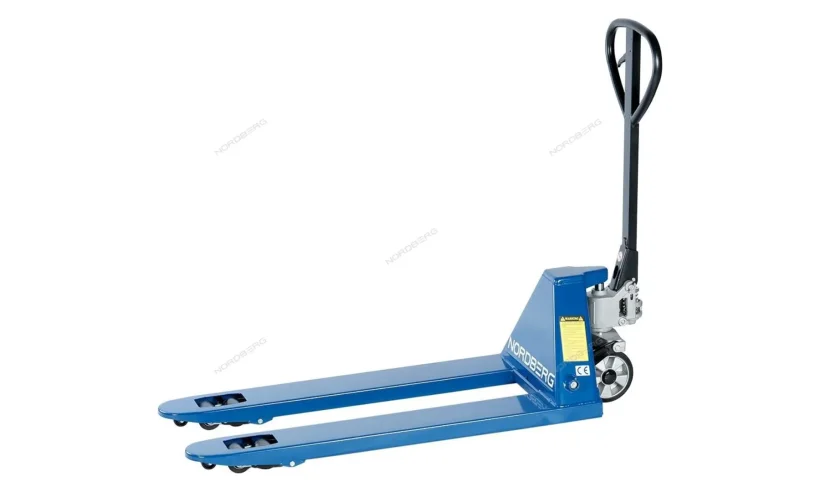 ТЕЛЕЖКА (Рохля) складская гидравлическая 2,5 т, с резиновыми колесами NORDBERG N3902-25R фото