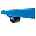  ТЕЛЕЖКА (Рохля) складская гидравлическая короткая 2,5 т, с полиуретановыми колесами NORDBERG N3902S-25 мни (4)