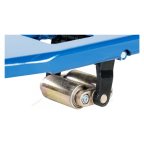  ТЕЛЕЖКА (Рохля) складская гидравлическая с низким подхватом 1 т, с полиуретановыми колесами, мин. высота 35 мм NORDBERG N3903-10 мни (3)