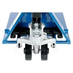  ТЕЛЕЖКА (Рохля) складская гидравлическая с низким подхватом 1 т, с полиуретановыми колесами, мин. высота 35 мм NORDBERG N3903-10 мни (5)