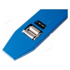  ТЕЛЕЖКА (Рохля) складская гидравлическая с низким подхватом 1 т, с полиуретановыми колесами, мин. высота 35 мм NORDBERG N3903-10 мни (8)