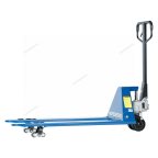  ТЕЛЕЖКА (Рохля) складская гидравлическая с низким подхватом 1,5 т, с полиуретановыми колесами, мин. высота 52 мм NORDBERG N3903-15 мни (3)