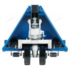  ТЕЛЕЖКА (Рохля) складская гидравлическая с низким подхватом 1,5 т, с полиуретановыми колесами, мин. высота 52 мм NORDBERG N3903-15 мни (7)