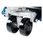  ТЕЛЕЖКА (Рохля) складская гидравлическая с низким подхватом 1,5 т, с полиуретановыми колесами, мин. высота 52 мм NORDBERG N3903-15 мни (8)