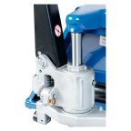  ТЕЛЕЖКА (Рохля) складская гидравлическая с низким подхватом 1,5 т, с полиуретановыми колесами, мин. высота 52 мм NORDBERG N3903-15 мни (10)