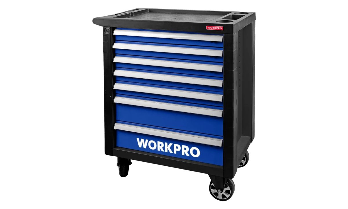  Тележка инструментальная 7 ящиков с 12 ложементами WP285002A WORKPRO (1)