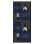  Тележка инструментальная 7 ящиков с 12 ложементами WP285002A WORKPRO мни (8)