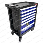  Тележка инструментальная 7 ящиков с 9 ложементами WP285002B WORKPRO мни (0)
