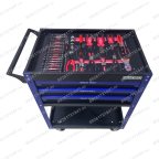  Инструментальная тележка с инструментом GW-3ST1 Blue (Great Wolf, 249 поз) с полкой и тремя ящиками мни (3)