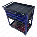  Инструментальная тележка с инструментом GW-3ST2 Blue (Great Wolf, 324 поз) с полкой и тремя ящиками мни (1)