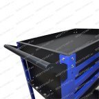  Инструментальная тележка с инструментом GW-3ST2 Blue (Great Wolf, 324 поз) с полкой и тремя ящиками мни (6)