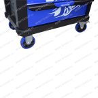  Инструментальная тележка GW-7ST Blue (Great Wolf ) 7 ящиков, увеличенные колеса с тормозом, ЦЗ мни (6)