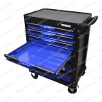  Инструментальная тележка GW-7ST Blue (Great Wolf ) 7 ящиков, увеличенные колеса с тормозом, ЦЗ мни (10)