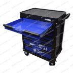  Инструментальная тележка GW-7ST Blue (Great Wolf ) 7 ящиков, увеличенные колеса с тормозом, ЦЗ мни (7)