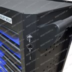  Инструментальная тележка с инструментом GW-7ST1 Blue (Great Wolf, 249поз), 7 ящиков, увеличенные колеса с тормозом, ЦЗ мни (7)