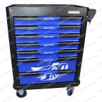  Инструментальная тележка с инструментом GW-7ST1 Blue (Great Wolf, 249поз), 7 ящиков, увеличенные колеса с тормозом, ЦЗ мни (3)