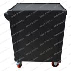  Инструментальная тележка с инструментом GW-7ST2 Black (Great Wolf, 324поз), 7 ящиков, увеличенные колеса с тормозом, ЦЗ, усиленная мни (7)