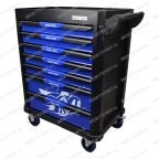  Инструментальная тележка с инструментом GW-7ST2 Blue (Great Wolf, 324поз), 7 ящиков, увеличенные колеса с тормозом, ЦЗ мни (10)