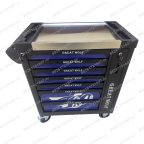  Инструментальная тележка с инструментом GW-8ST 248 BLUE SET (Great Wolf, 248поз), 8 ящиков, увеличенные колеса с тормозом, ЦЗ, усиленная мни (7)