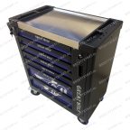  Инструментальная тележка с инструментом GW-8ST 248 BLUE SET (Great Wolf, 248поз), 8 ящиков, увеличенные колеса с тормозом, ЦЗ, усиленная мни (8)