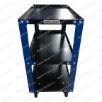  Инструментальная тележка GWT-B3 (3 полки, колеса с тормозом, синяя) мни (2)