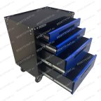  Инструментальная тележка GWT-B4 Great Wolf 4 ящика, колеса с тормозом, синяя мни (2)