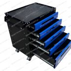  Инструментальная тележка GWT-B5 (5 ящиков, колеса с тормозом, синяя) мни (0)