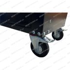  Инструментальная тележка GWT-B5 (5 ящиков, колеса с тормозом, синяя) мни (3)