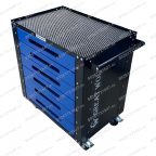  Инструментальная тележка GWT-B6 (6 ящиков, колеса с тормозом, синяя) мни (0)